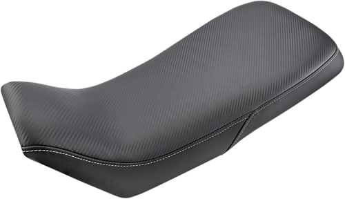 SADDLEMEN - 0810-K048 - Adventure Tour Seat - One-Piece - Low - Stitched - Black - KLR 650