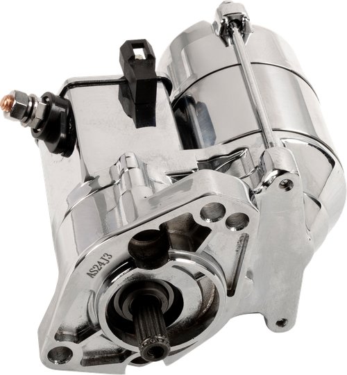TERRY COMPONENTS - 771090 - Starter Motor - Harley Davidson - Chrome
