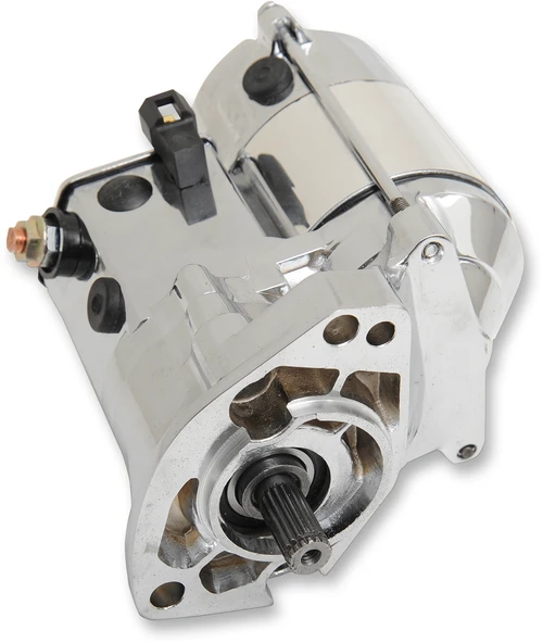 TERRY COMPONENTS - 771090 - Starter Motor - Harley Davidson - Chrome