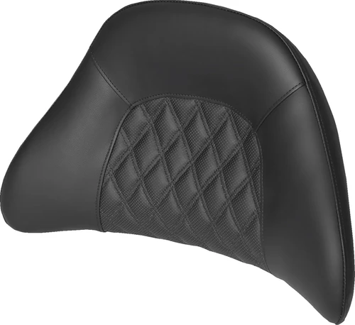 SADDLEMEN - 01-11884LS - Tour-Pak Backrest Pad - Lattice Stitched - Black