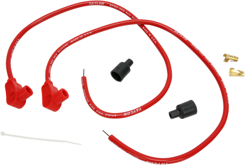 SUMAX - S76281 - Spark Plug Wire - 90 - Red - Universal