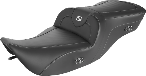 SADDLEMEN - 897-06-185HCT - Heated Roadsofa Seat - Carbon Fiber