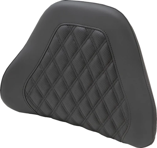 SADDLEMEN - 88-11885LS - Tour-Pak Backrest Pad Cover - Lattice Stitched - Black