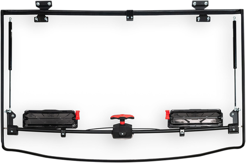 SEIZMIK - 50-50222KIT - Flip-Up Windshield - Pro-Fit - Polaris