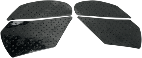STOMPGRIP - 55-10-0040B - Tank Grips - Volcano - Black - Kawasaki - Ninja '11-'25