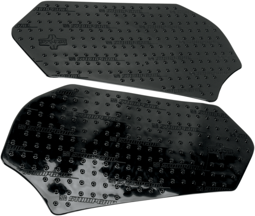STOMPGRIP - 55-10-0057B - Tank Grips - Volcano - Black - Suzuki - GS '11-'25