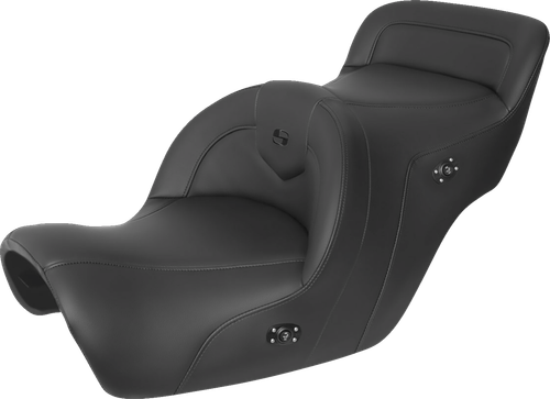 SADDLEMEN - H88-07-187HCT - Heated Roadsofa Seat - Without Backrest - Black