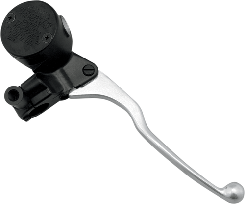 SHINDY - 17-654G - Retro Round Master Cylinder Kit - 1/2” - Black/Silver