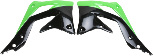 ACERBIS - 2250431089 - Radiator Shrouds - Green/Black