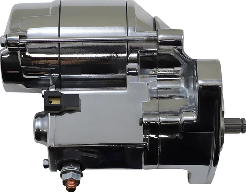 TERRY COMPONENTS - 772090 - Starter Motor - Harley Davidson - Chrome