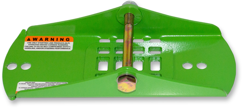 STARTING LINE PRODUCTS - 35-386 - Ski Mount Saddle - Standard Use - Green - Arctic Cat/Yamaha