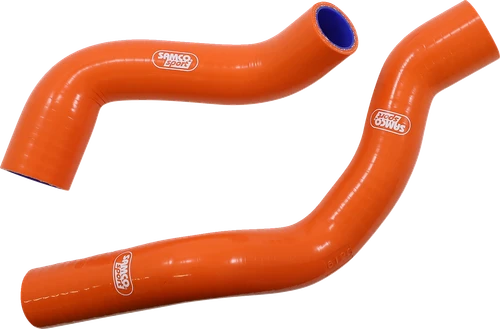 SAMCO SPORT - KTM-119-OR - Radiator Hose Kit - Orange - Husqvarna/KTM
