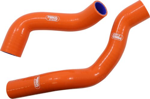 SAMCO SPORT - KTM-119-OR - Radiator Hose Kit - Orange - Husqvarna/KTM