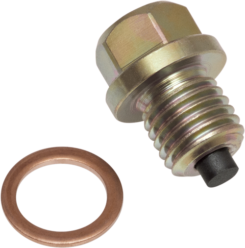 SHOW CHROME - 5-302 - Magnetic Oil Drain Plug - Honda/Kawasaki/Victory