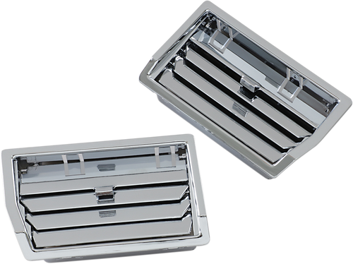 SHOW CHROME - 52-552 - Lower Fairing Fresh Air Vents - Chrome