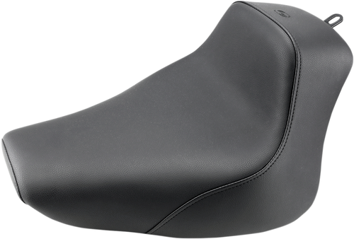 SADDLEMEN - 800-01-0021 - Heels Down Solo Seat - Without Backrest - Plain - Black