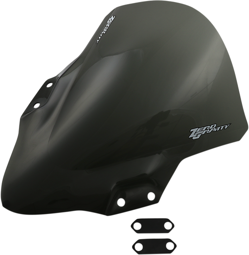 ZERO GRAVITY - 24-283-02 - Corsa Windscreen - Smoke - Ninja 400