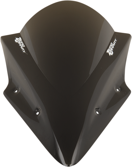ZERO GRAVITY - 16-208-19 - Double Bubble Windscreen - Dark Smoke - Ninja 650