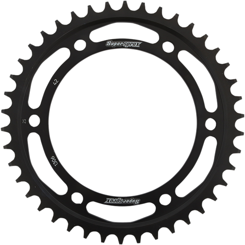 SUPERSPROX - RFE-1306-42-BLK - Rear Sprocket - 42 Tooth