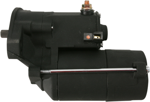 TERRY COMPONENTS - 774594 - Starter Motor - Harley Davidson - Black Wrinkle