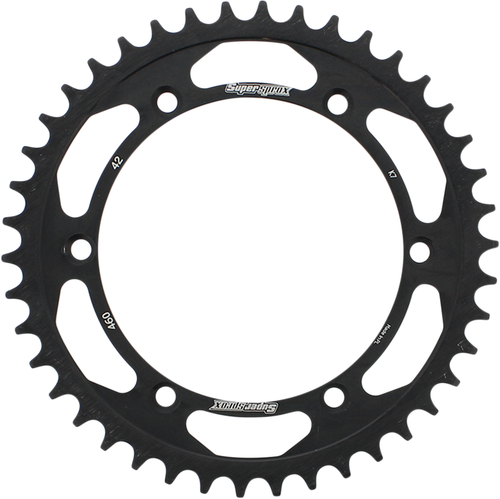 SUPERSPROX - RFE-460-42-BLK - Steel Rear Sprocket - 42 Tooth