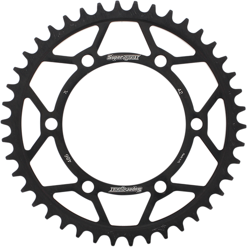 SUPERSPROX - RFE-486-42-BLK - Rear Sprocket - 42 Tooth