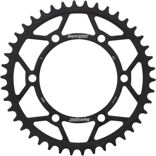 SUPERSPROX - RFE-486-42-BLK - Rear Sprocket - 42 Tooth