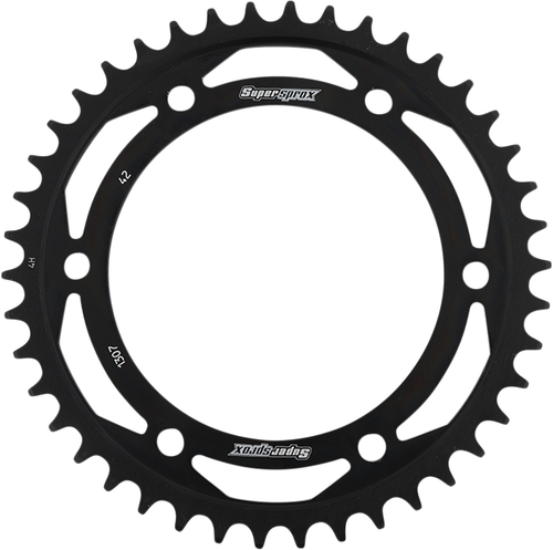 SUPERSPROX - RFE-1307-42-BLK - Rear Sprocket - 42 Tooth