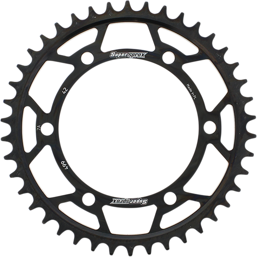SUPERSPROX - RFE-499-42-BLK - Rear Sprocket - 42 Tooth