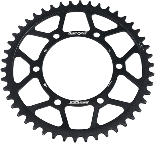 SUPERSPROX - RFE-486-46-BLK - Rear Sprocket - 46 Tooth