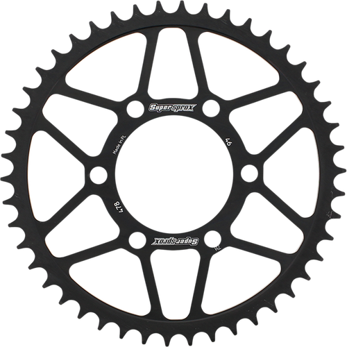SUPERSPROX - RFE-478-46-BLK - Rear Sprocket - 46 Tooth - Kawasaki/Polaris