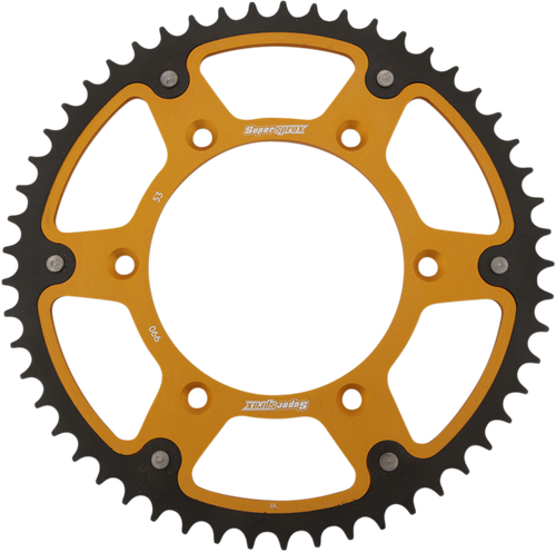 SUPERSPROX - RST-990-53-GLD - Stealth Rear Sprocket - 53 Tooth - Gold - Husaberg/Husqvarna/KTM