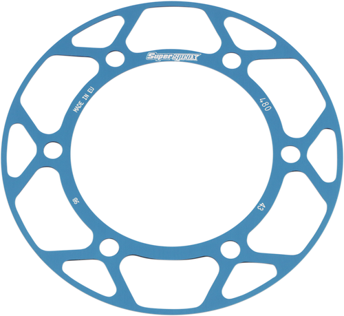 SUPERSPROX - RACD-480-43-BLU - Edge Rear Sprocket Insert - Blue - 43 Tooth