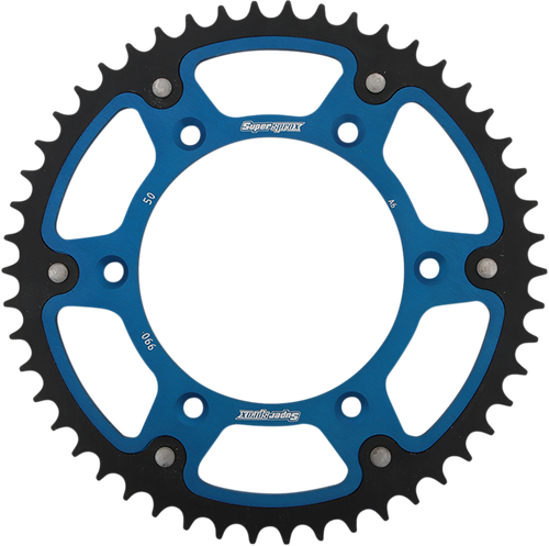 SUPERSPROX - RST-990-50-BLU - Stealth Rear Sprocket - 50 Tooth - Blue - Husaberg/Husqvarna/KTM