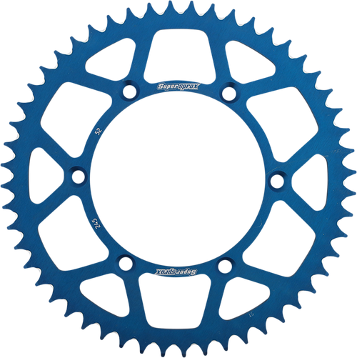 SUPERSPROX - RAL-245-52-BLU - Rear Sprocket - Alloy - Blue - 52-Tooth