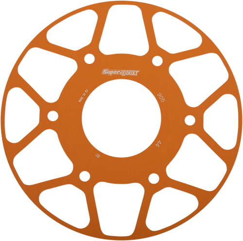 SUPERSPROX - RACD-905-44-ORG - Edge Rear Sprocket Insert - Orange - 44 Tooth