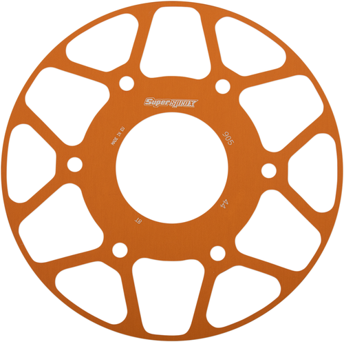SUPERSPROX - RACD-905-44-ORG - Edge Rear Sprocket Insert - Orange - 44 Tooth