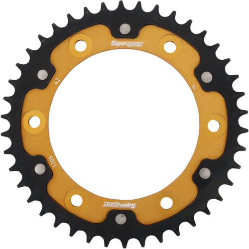 SUPERSPROX - RST-1306-42-GLD - Stealth Rear Sprocket - 42 Tooth - Gold - Honda