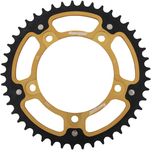 SUPERSPROX - RST-1792-45-GLD - Stealth Rear Sprocket - 45 Tooth - Gold - Suzuki/Triumph