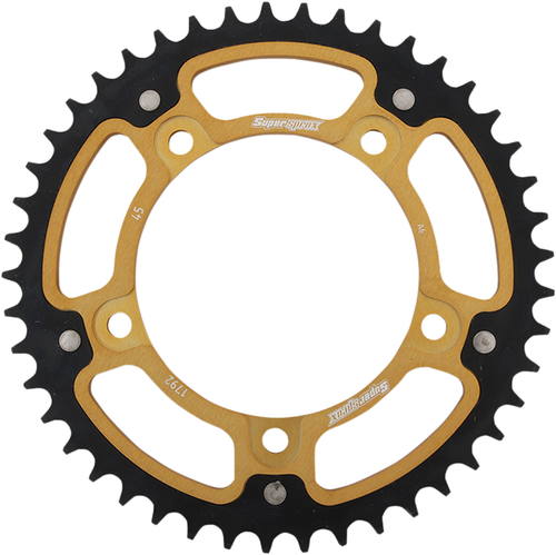 SUPERSPROX - RST-1792-45-GLD - Stealth Rear Sprocket - 45 Tooth - Gold - Suzuki/Triumph