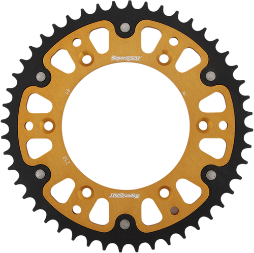 SUPERSPROX - RST-210-48-GLD - Stealth Rear Sprocket - 48 Tooth - Gold - Honda