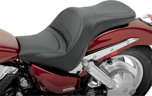 SADDLEMEN - H04-09-029 - Seat - Explorer - without Backrest - Stitched - Black - VT1300C