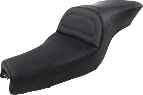 SADDLEMEN - 807-03-029 - Seat - Explorer - Without Backrest - Stitched - Black - XL '04-'20
