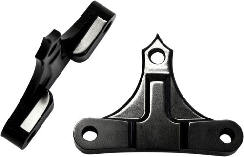 ACCUTRONIX - TFS49-NF5/8B - Hot Legs/Bagger Legs Fender Spacers - Black - 0.625" Spacer - For 6" Width Fender