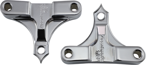 ACCUTRONIX - TFS49-NF7/8C - Hot Legs/Bagger Legs Fender Spacers - Chrome - 0.875" Spacer - For 5-1/2" Width Fender