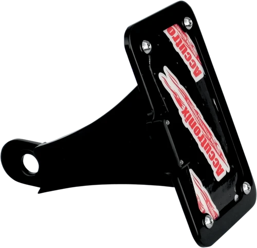 ACCUTRONIX - LPF108HV-B - Side Mount License Plate Assembly - Black