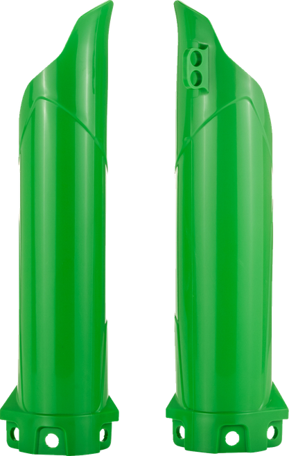 ACERBIS - 2374060006 - Fork Cover - Lower - Green - Kawasaki