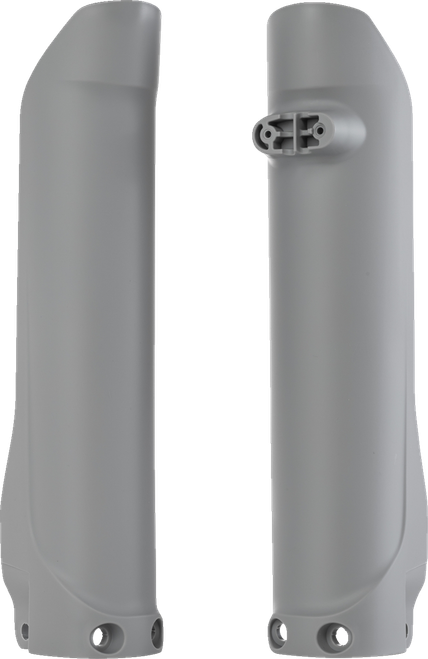 ACERBIS - 2470687119 - Fork Cover - Lower - Gray - Husqvarna
