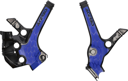 ACERBIS - 2976221004 - X-Grip Frame Guards - Black/Blue - YZ 85