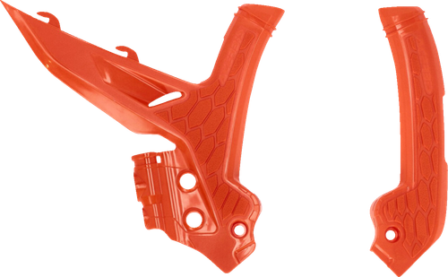 ACERBIS - 2975045226 - X-Grip Frame Guards - OEM '16 Orange - KTM